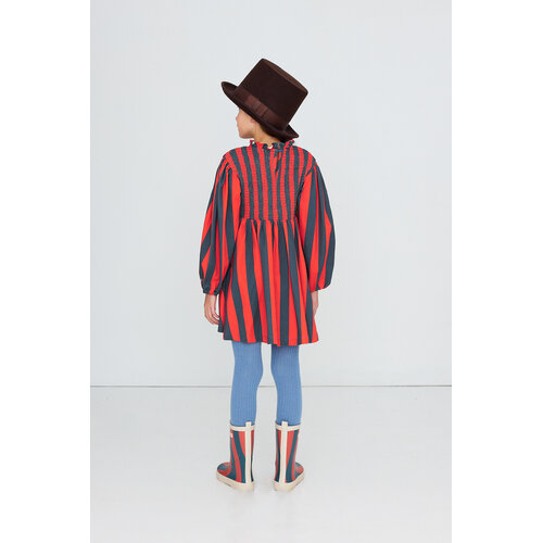 Tinycottons Rood gestreept denim jurk Tinycottons Rood gestreept denim jurk