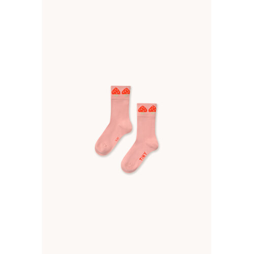 Tinycottons Roze sokken met paddestoelen Tinycottons Roze sokken met paddestoelen