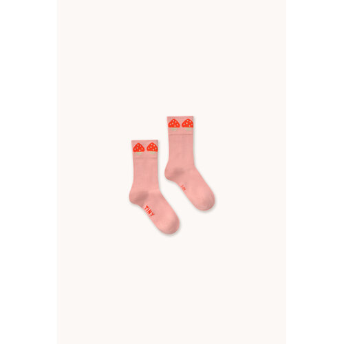 Tinycottons Roze sokken met paddestoelen Tinycottons Roze sokken met paddestoelen