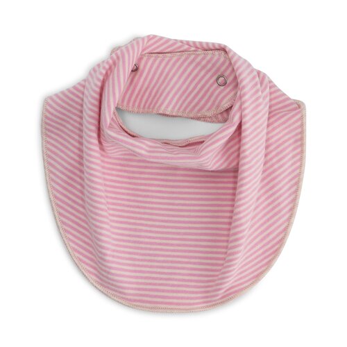 Gray label Baby Bib GOTS | Bubblegum - Cream Gray label Baby Bib GOTS | Bubblegum - Cream