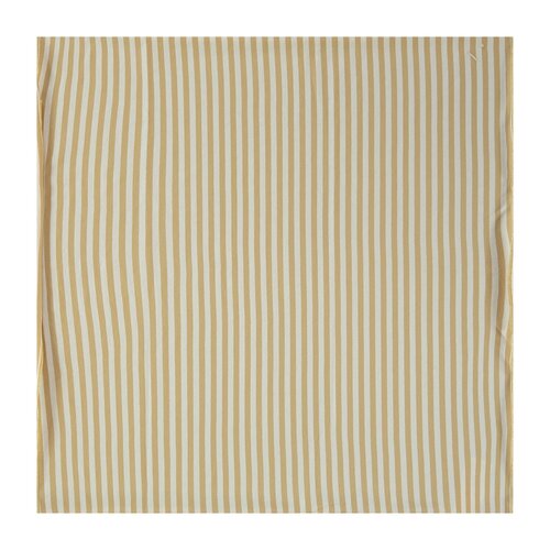 Gray label Gestreepte sjaal in Cookie bruin & crème kleur