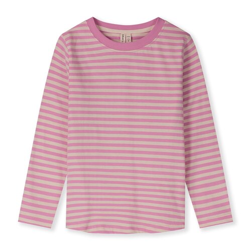 Gray label Shirt met lange mouw in Bubblegum & Cream