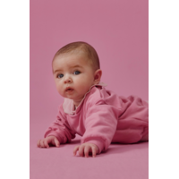 Baby Dropped Shoulder Sweater GOTS | Bubblegum
