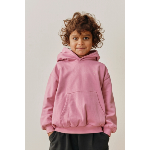 Gray label Hoodie GOTS | Bubblegum Gray label Hoodie GOTS | Bubblegum