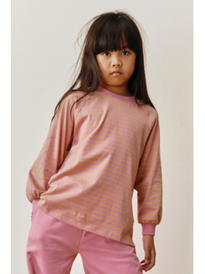 Gray label Oversized L/S Tee GOTS | Bubblegum - Cookie Gray label Oversized L/S Tee GOTS | Bubblegum - Cookie