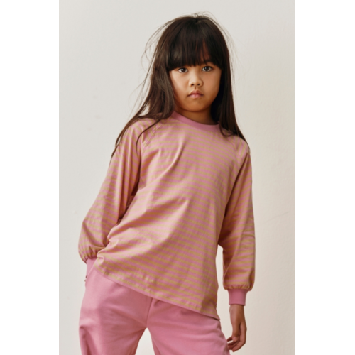 Gray label Oversized L/S Tee GOTS | Bubblegum - Cookie Gray label Oversized L/S Tee GOTS | Bubblegum - Cookie