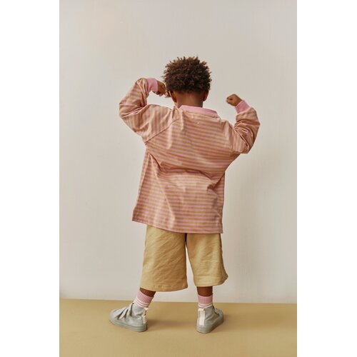 Gray label Oversized shirt met lange mouw in Bubblegum & Cookie