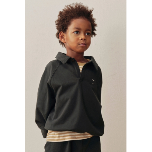 Gray label Polo sweater lange mouw Pirate Black Gray label Polo sweater lange mouw Pirate Black