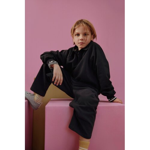 Gray label Polo sweater lange mouw Pirate Black Gray label Polo sweater lange mouw Pirate Black