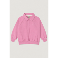 Polo Sweatshirt GOTS | Bubblegum