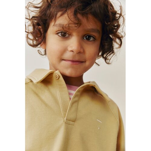 Gray label Polo sweater lange mouw Cookie Gray label Polo sweater lange mouw Cookie