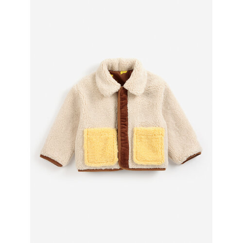 Bobo Choses Reversible baby jasje met kraagje Bobo Choses Reversible baby jasje met kraagje