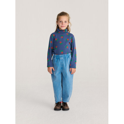Bobo Choses Blauwe longsleeve met bloemenprint Bobo Choses Blauwe longsleeve met bloemenprint