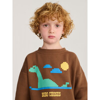 Lake Monster Sweatshirt | Dark Brown
