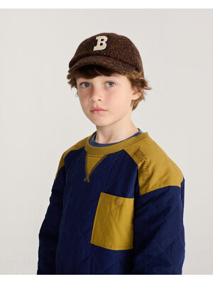 Bobo Choses Bobo Choses Wool Blend Cap | Dark Brown