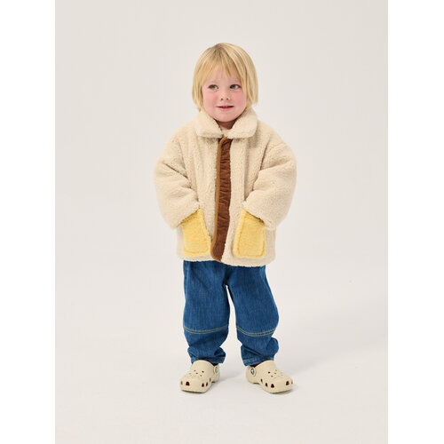 Bobo Choses Reversible baby jasje met kraagje
