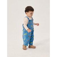 Mush Monster Duo All Over Corduroy Overall | Blue