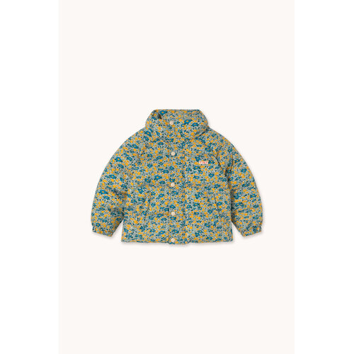 Tinycottons Korte winterjas in bloemenprint Tinycottons Korte winterjas in bloemenprint