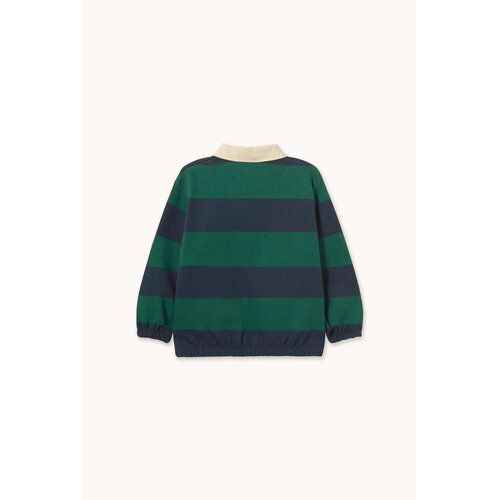 Tinycottons Gestreepte polo sweater Tinycottons Gestreepte polo sweater