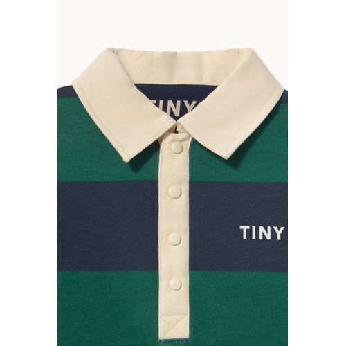 Tinycottons Gestreepte polo sweater Tinycottons Gestreepte polo sweater