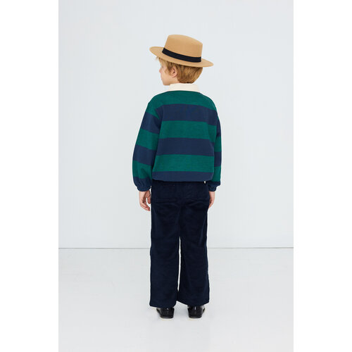 Tinycottons Gestreepte polo sweater Tinycottons Gestreepte polo sweater