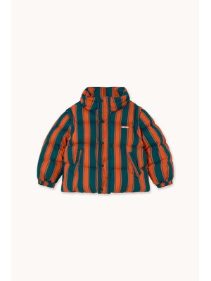 Tinycottons Retro Stripes Short Padded Jacket Tinycottons Retro Stripes Short Padded Jacket