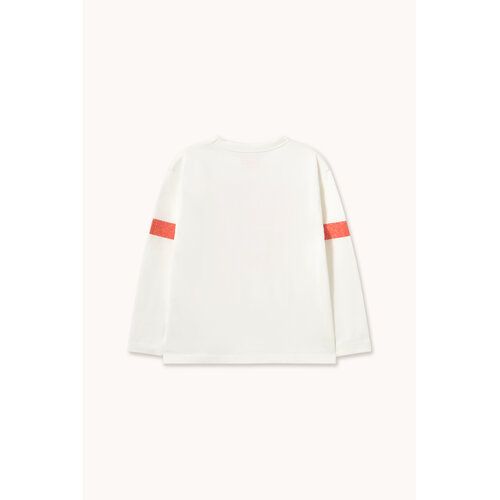 Tinycottons Witte longsleeve met opdruk
