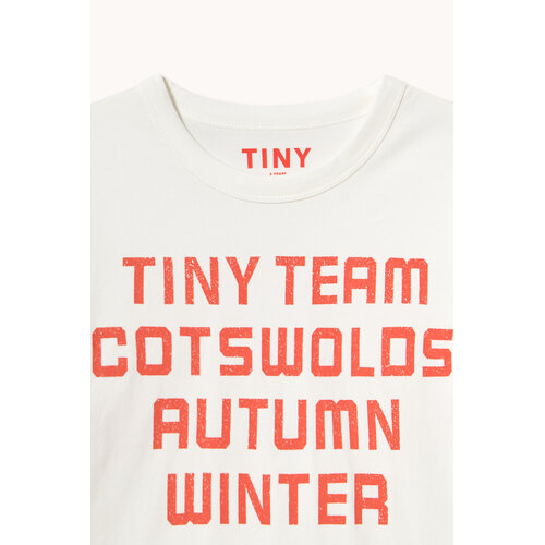 Tinycottons Witte longsleeve met opdruk