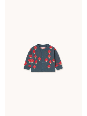 Tinycottons Tiny Mushrooms Baby Cardigan