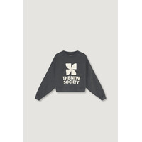 TNS Logo Sweatshirt Dark Grey Melange