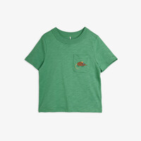 Elephant shrew emb ss tee | Green