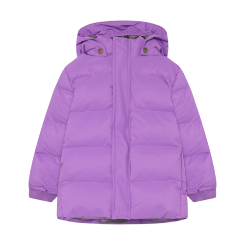 Winterjas in paars