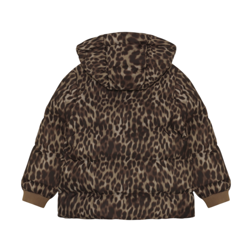 Winterjas in luipaardprint Winterjas in luipaardprint