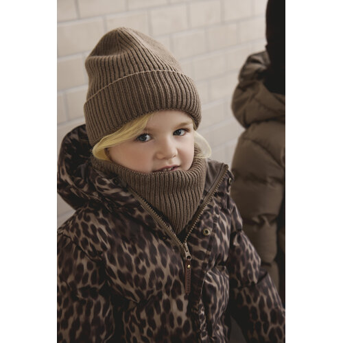 Winterjas in luipaardprint Winterjas in luipaardprint