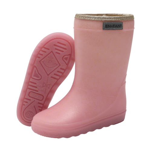 Roze glitter thermo laarsjes