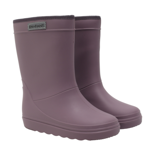 Grijs bruine thermo laarsjes Grijs bruine thermo laarsjes