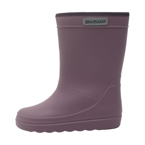 Grijs bruine thermo laarsjes Grijs bruine thermo laarsjes