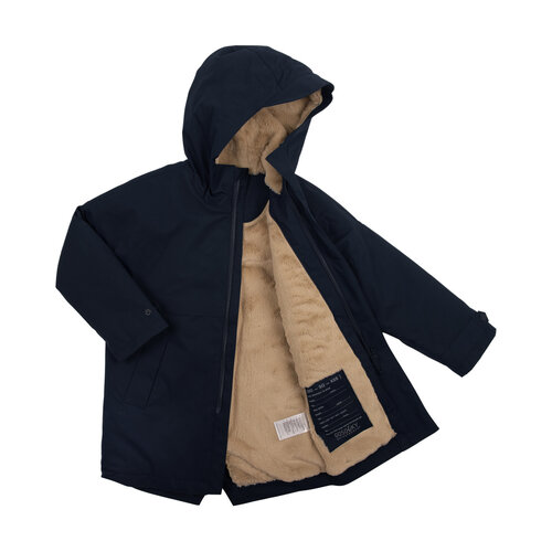 GOSOAKY Waterdichte lange winterjas in blauw