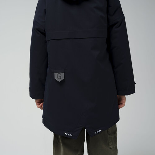 GOSOAKY Waterdichte lange winterjas in blauw