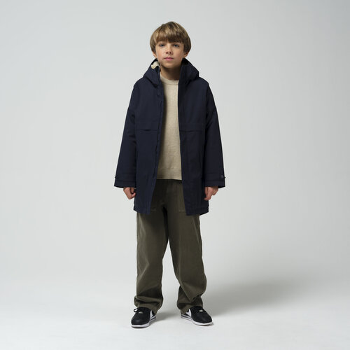 GOSOAKY Waterdichte lange winterjas in blauw