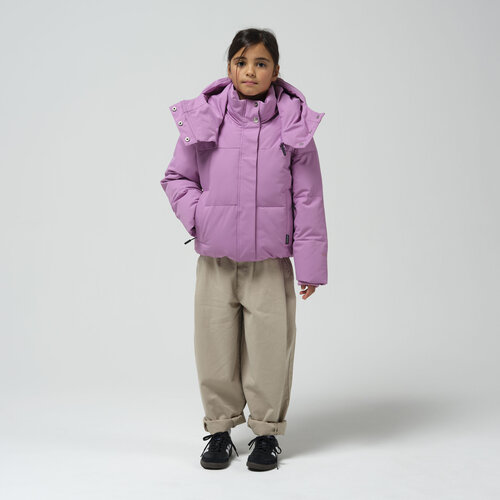 GOSOAKY Waterdichte korte winterjas in paars GOSOAKY Waterdichte korte winterjas in paars