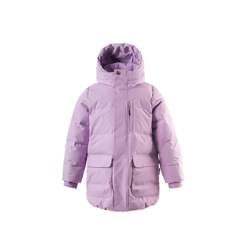 GOSOAKY Waterdichte half lange winterjas in paars GOSOAKY Waterdichte half lange winterjas in paars