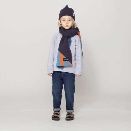 GOSOAKY Gebreide donker blauwe muts GOSOAKY Gebreide donker blauwe muts