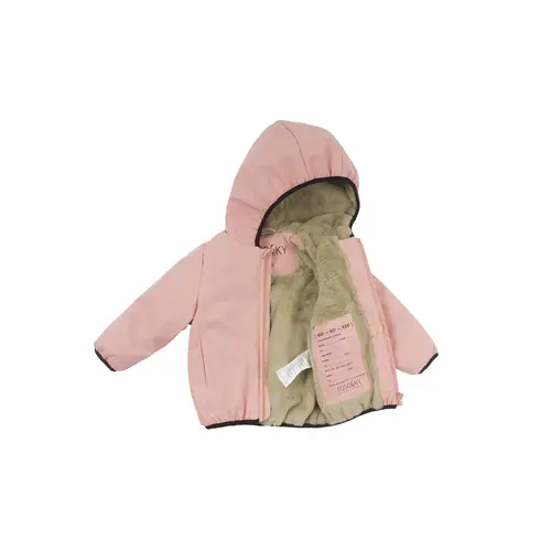 GOSOAKY Gevoerd baby winter jasje in licht roze