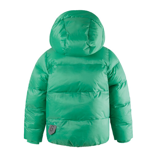 GOSOAKY Waterdichte korte winterjas in groen metallic GOSOAKY Waterdichte korte winterjas in groen metallic