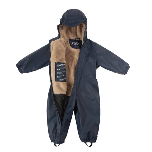 GOSOAKY Waterdichte gevoerde overall in blauw GOSOAKY Waterdichte gevoerde overall in blauw