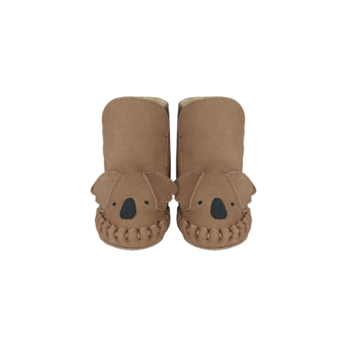 Donsje Baby schoentje Koala Truffle Nubuck Donsje Baby schoentje Koala Truffle Nubuck