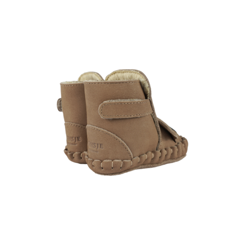 Donsje Baby schoentje Koala Truffle Nubuck Donsje Baby schoentje Koala Truffle Nubuck