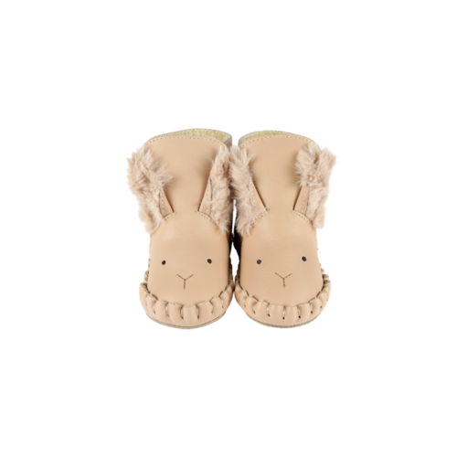 Donsje Baby schoentje Bunny Light Rust Leather