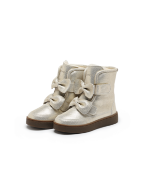 Donsje Isa Exclusive Boots | Silver Metallic Leather Donsje Isa Exclusive Boots | Silver Metallic Leather